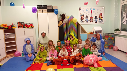 Organizujemy Dla Dzieci  Popołudniowe "Piżama Party" 