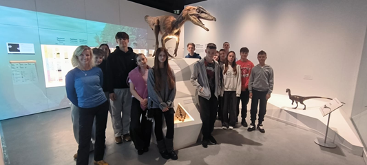 Wizyta naszych uczniów w szkole partnerskiej w Suchem.