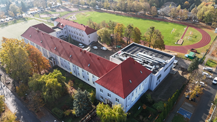 Sucholeska Jedynka z lotu ptaka