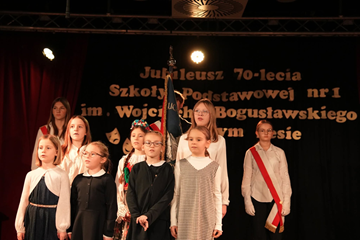 Gala z okazji 70-lecia Szkoły Podstawowej nr 1 im. Wojciecha Bogusławskiego w Suchym Lesie