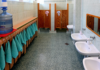 łazienka oddziału VI