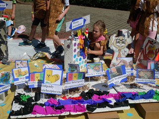 zajęcia prowadzone w ogrodzie przedszkolnym