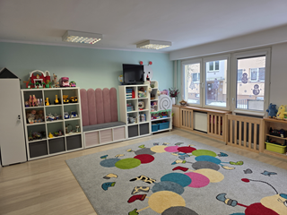 Sala zabaw gr. II Motylki