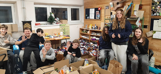 Wolontariusze akcji Paczka na Kresy