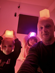 cwiczymy równowagę z pedagoiem specjalnym