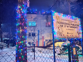 Przedszkole zimą 