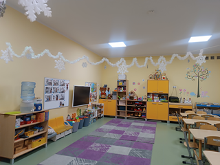 sala w budynku szkoły, ul. Sokólska 1