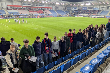 Uczniowie na wycieczce