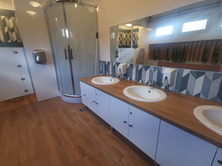 łazienka w sali Maluszków