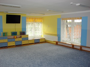 Sala gimnastyczna i do uroczystości przedszkolnych