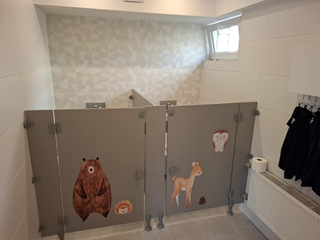 Łazienka w sali starszaków