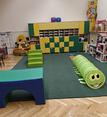 Tuż przez zajęciami ruchowymi