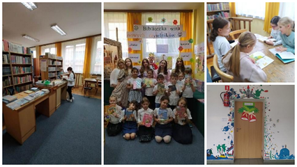 Biblioteka  - dobre miejsce dla człowieka !