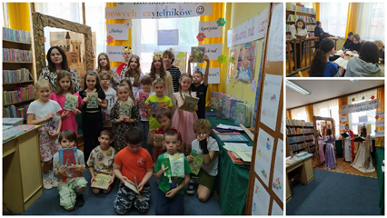 Biblioteka  - dobre miejsce dla człowieka !