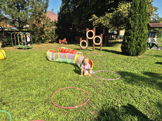 Zabawy w ogrodzie