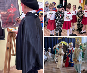 Uroczystości przedszkolne - 11 Listopada, Jasełka