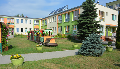 budynek przedszkola strona południowo- wschodnia