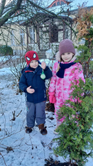 Zimowe zabawy przedszkolaków