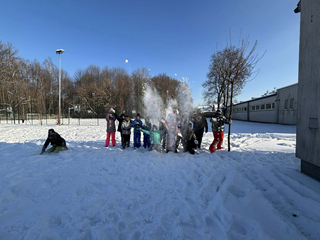 Zabawy na śniegu