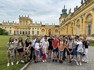 Wycieczka do Łazienek Królewskich i Wilanowa 2024/2025