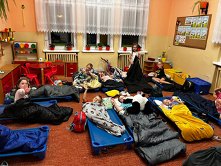 nocowanka w przedszkolu