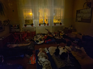 nocowanka w przedszkolu