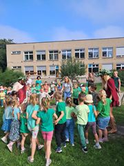 Na placu przedszkolnym