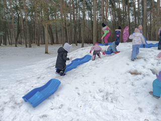 Uprawiamy sporty zimowe :)