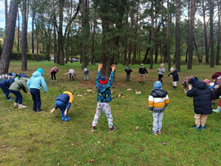 Mamy dużo przestrzeni do zabawy i nauki