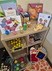 W KĄCIKU ŻYRAFY OLI ZABAWKI SENSORYCZNE