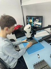 Uczniowie Technikum w zawodzie Technik mechatronik na praktyce zawodowej w Portugalii 2026 r.