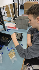 Uczniowie Technikum w zawodzie Technik mechatronik na praktyce zawodowej w Portugalii 2026 r.