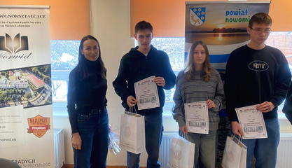 Żeromek naukowo - udział w konkursach