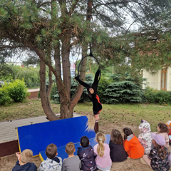 akrobatyka wśród natury