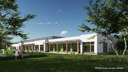 Żłobek - widok koncepcyjny