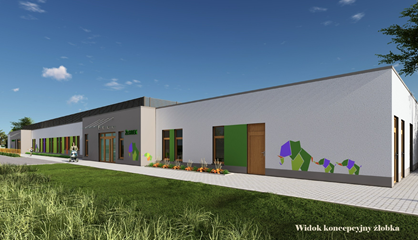 Żłobek - widok koncepcyjny