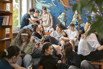 Mozaika na II piętrze