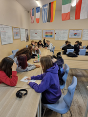 Zajęcia na lekcji wychowawczej