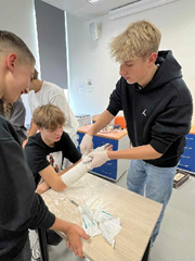 zajęcia na Uniwersytecie Medycznym