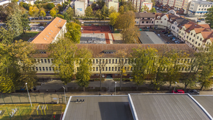 Szkoła z lotu ptaka