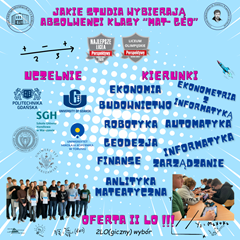 Jakie studia wybierają absolwenci klasy MatGeo