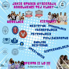Jakie studia wybierają absolwenci klasy BiolChemu