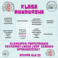 klasa mundurowa: oferta kształcenia