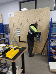 Ogólnopolski konkurs w branży elektrycznej „  Złoty bezpiecznik” z udziałem naszych uczniów