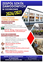 Oferta szkoły branżowej