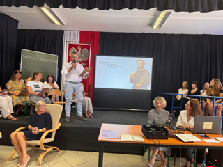 Narodowe Czytanie - turniej fraszek w naszej szkole. 