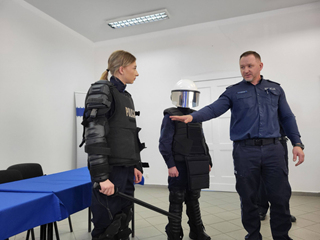 Zajęcia klasy IC - policyjnej z elementami strazy granicznej
