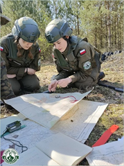 Zajęcia terenowe klas OPW