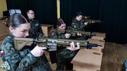 Zajęcia na wirtualnej strzelnicy