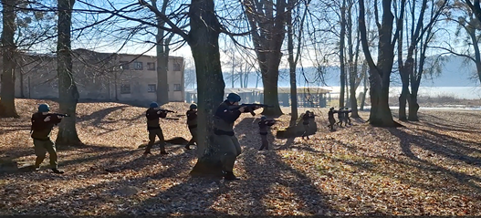 Zajęcia terenowe klas OPW